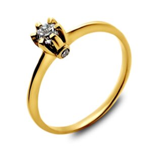 Pierścionek Eternal Grace z diamentami 0.19