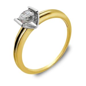 Pierścionek Lumina z diamentem 0.33 ct